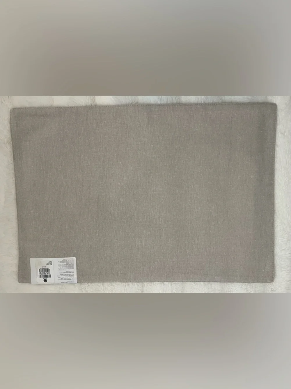 Martha Stewart Set of 6 placemats 13”x 19'' (33x48cm) Beige multi